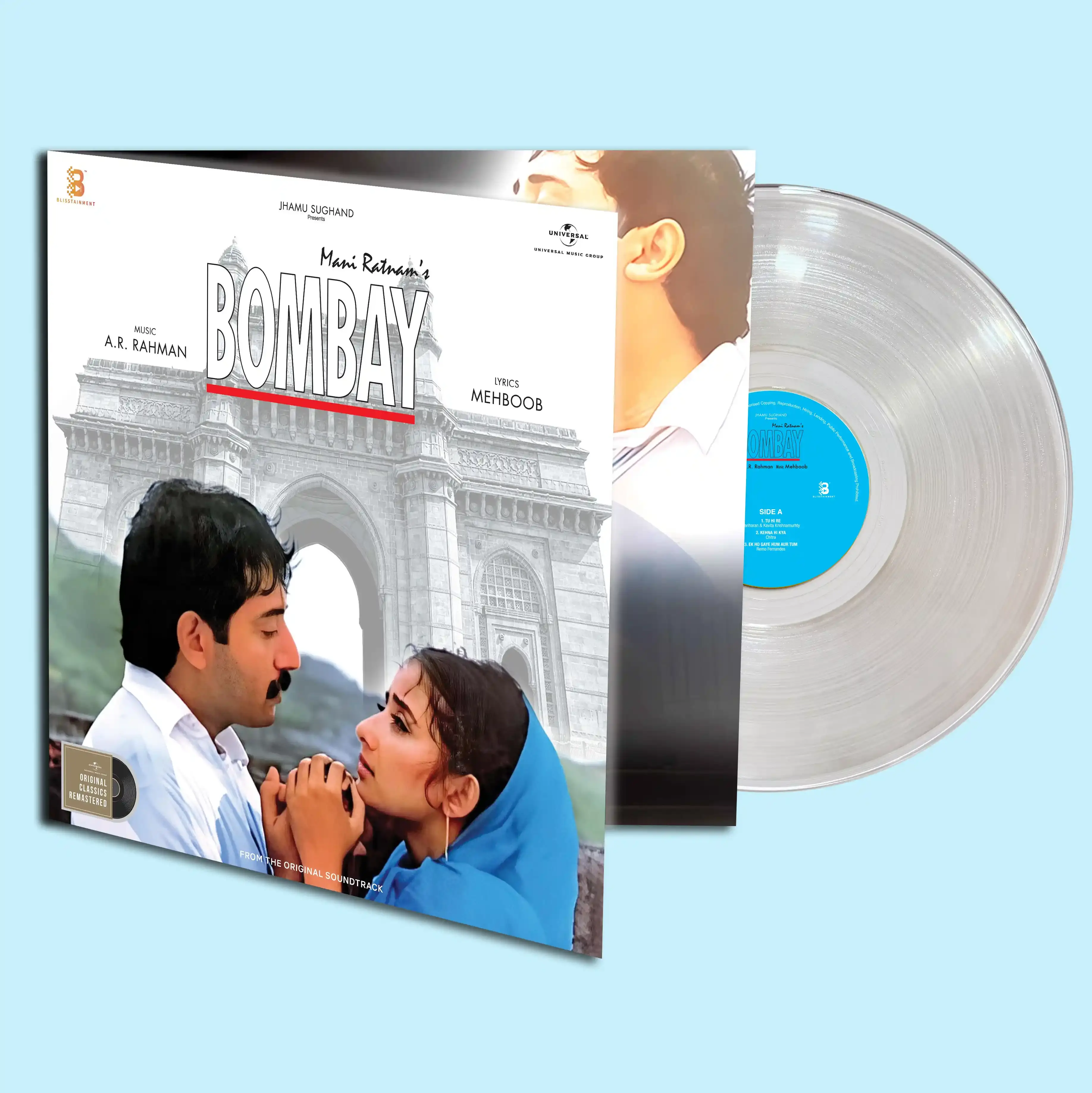 BOMBAY - VINYL RECORD ( TRANSPARENT )