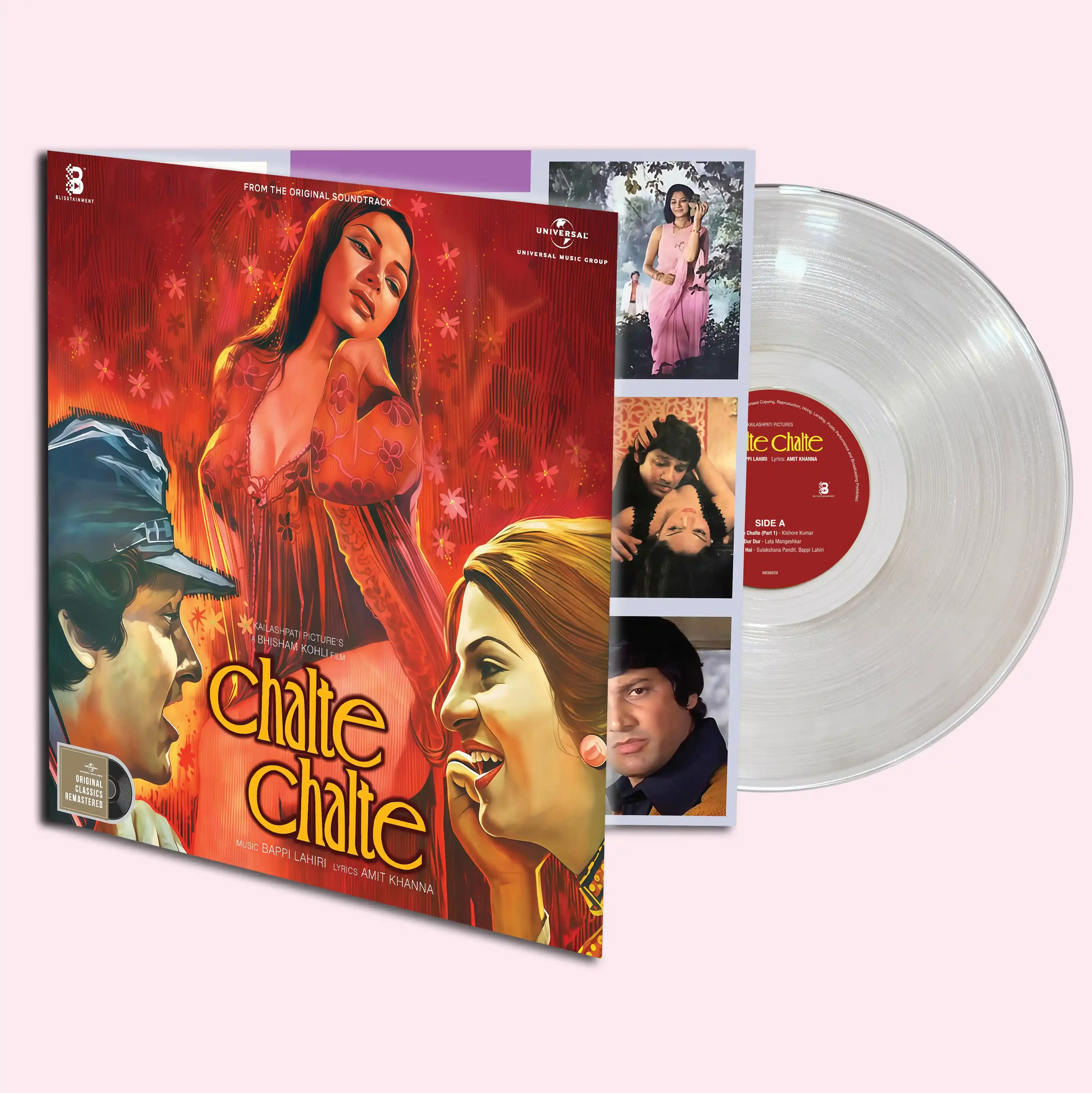 CHALTE CHALTE - VINYL RECORD ( TRANSPARENT ) alt