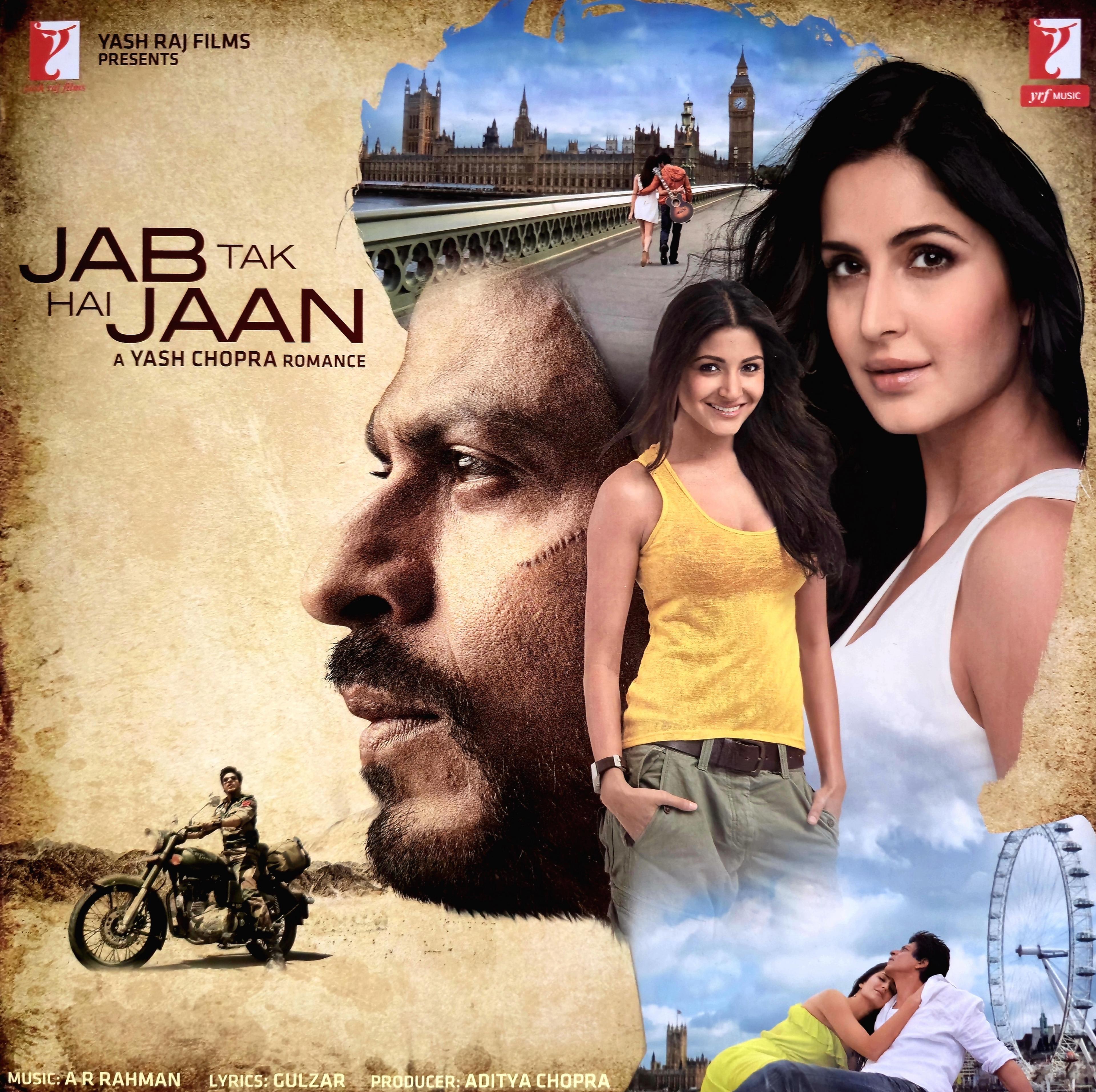 JAB TAK HAI JAAN - VINYL RECORD