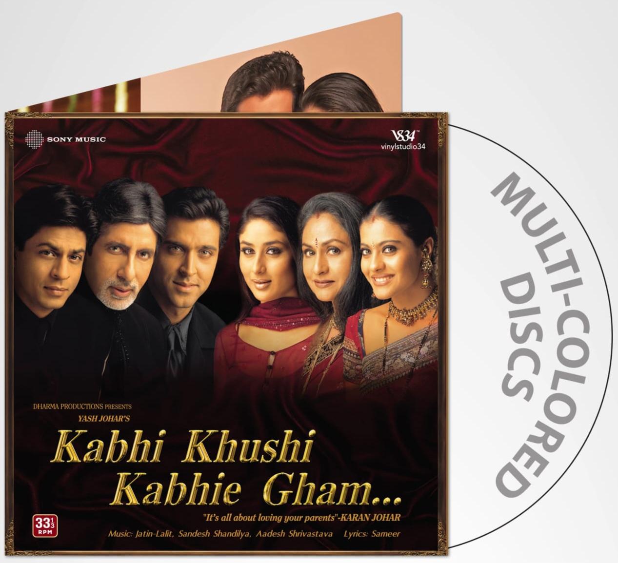 KABHI KHUSHI KABHIE GHAM - VINYL RECORD alt