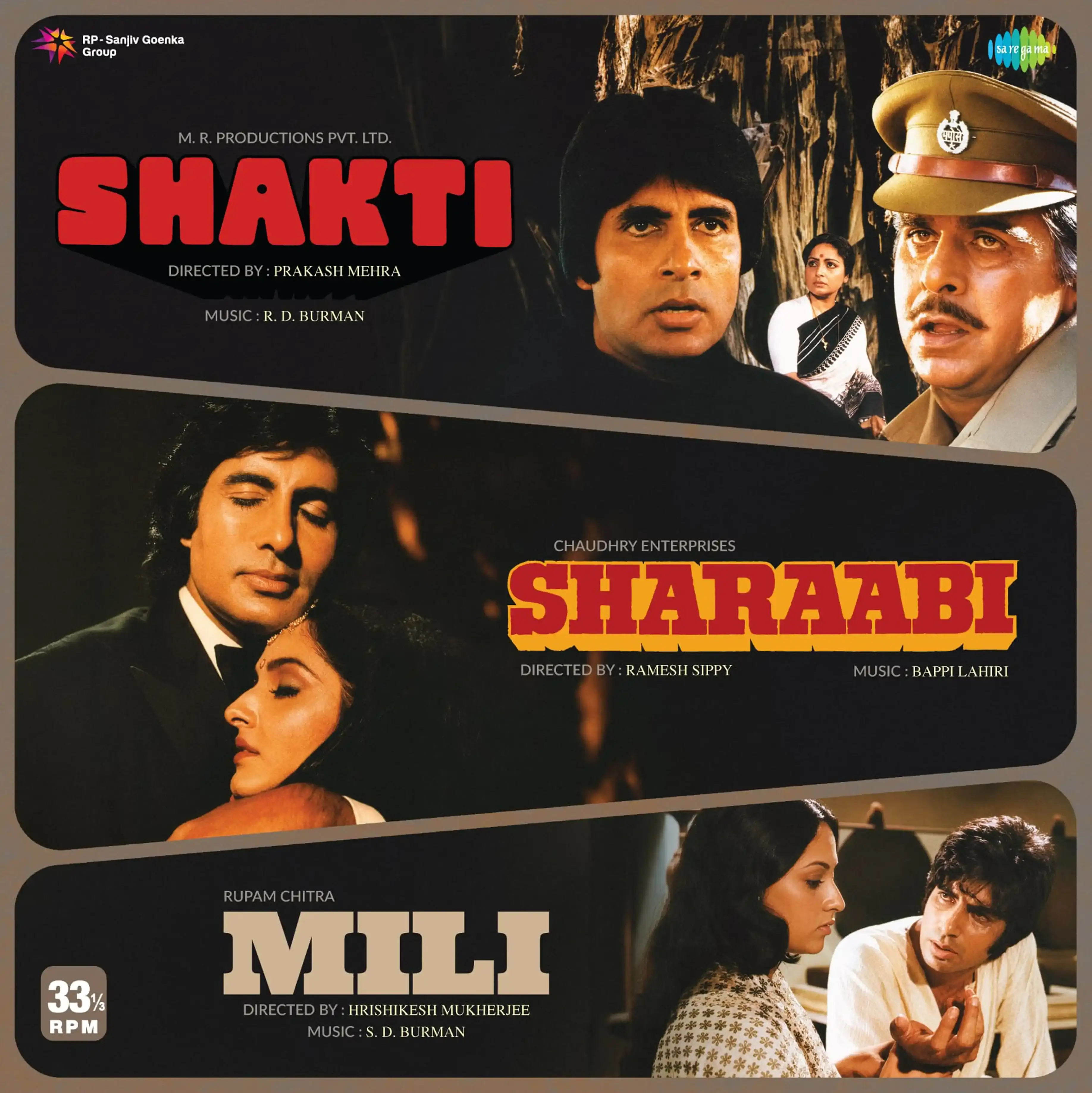 SHAKTI / SHARAABI / MILI : 2LP SET - VINYL RECORD