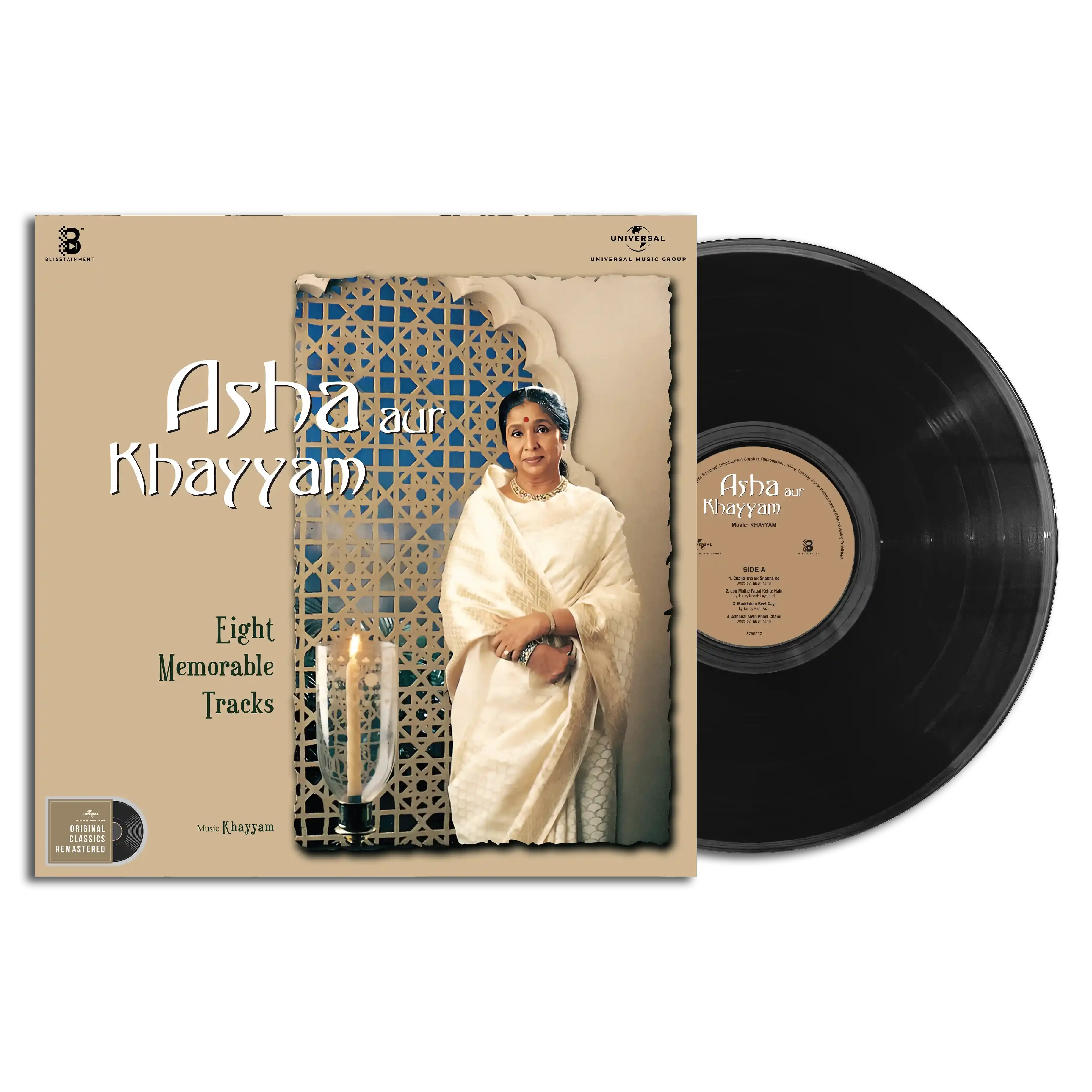 ASHA AUR KHAYYAM - VINYL RECORD alt