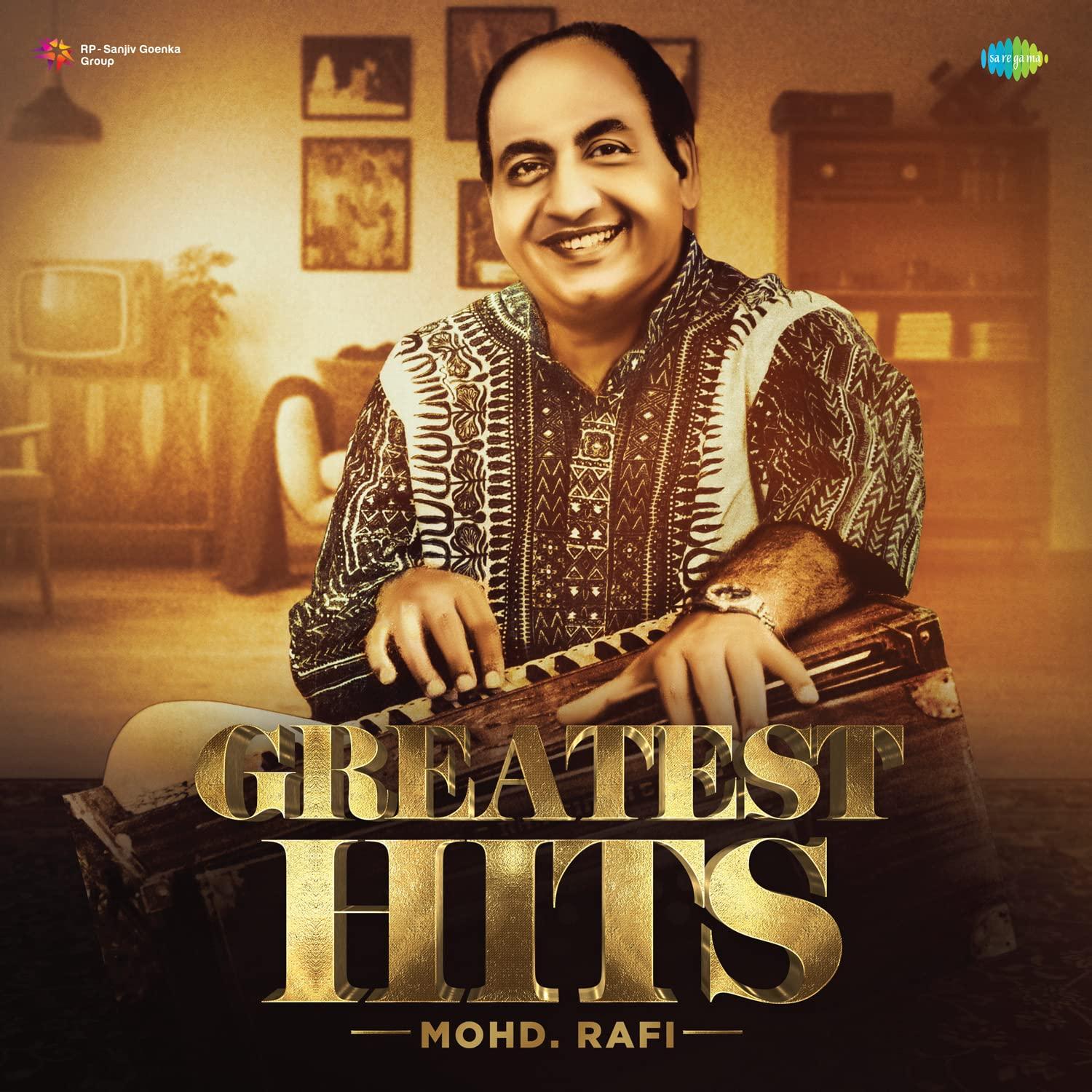 GREATEST HITS MOHD RAFI - VINYL RECORD (1ST EDITION) alt