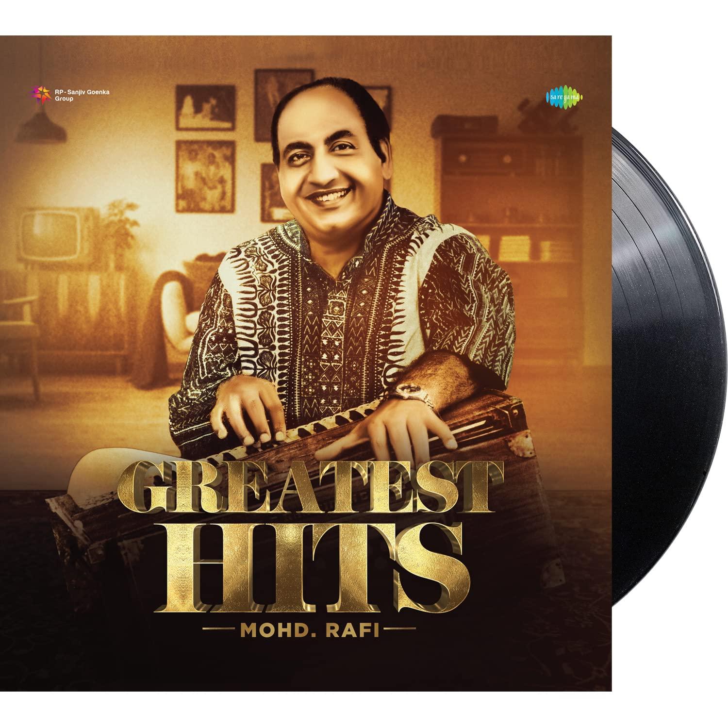 GREATEST HITS MOHD RAFI - VINYL RECORD (1ST EDITION)