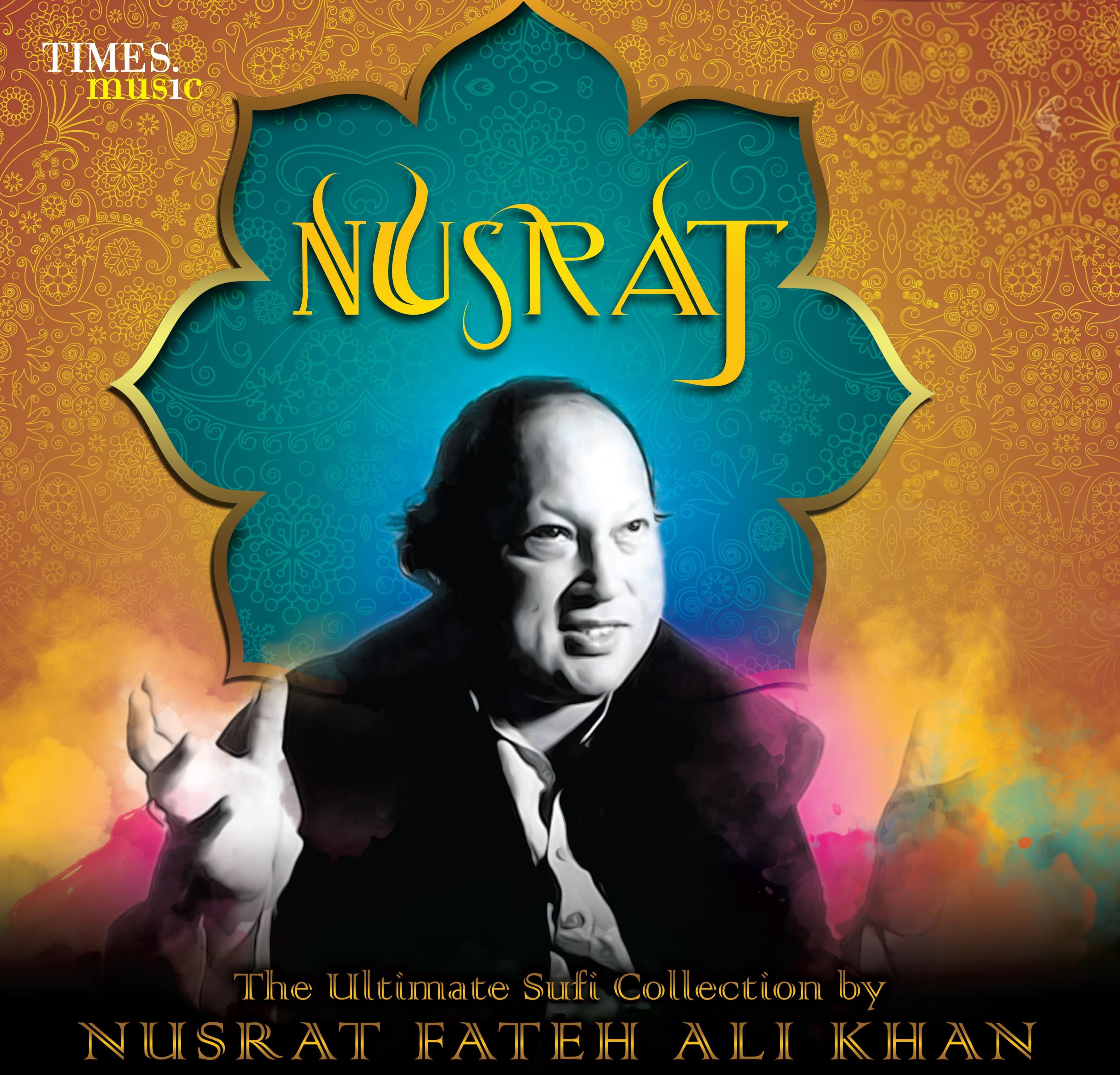 THE ULTIMATE SUFI COLLECTION : NUSRAT FATEH ALI KHAN - VINYL RECORD ( BLACK / 1ST EDITION )