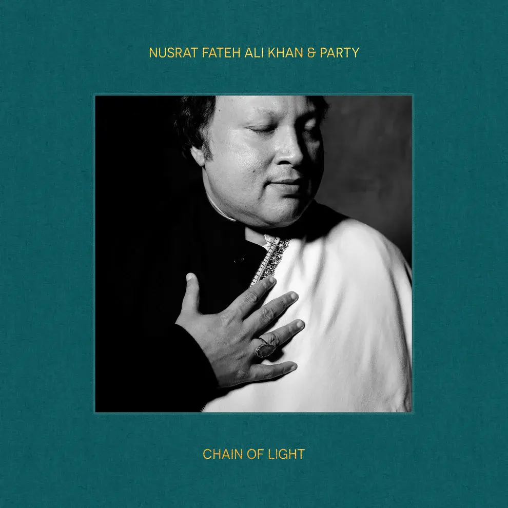 CHAIN OF LIGHT : NUSRAT FATEH ALI KHAN - VINYL RECORD ( LIMITED EDITION ) alt