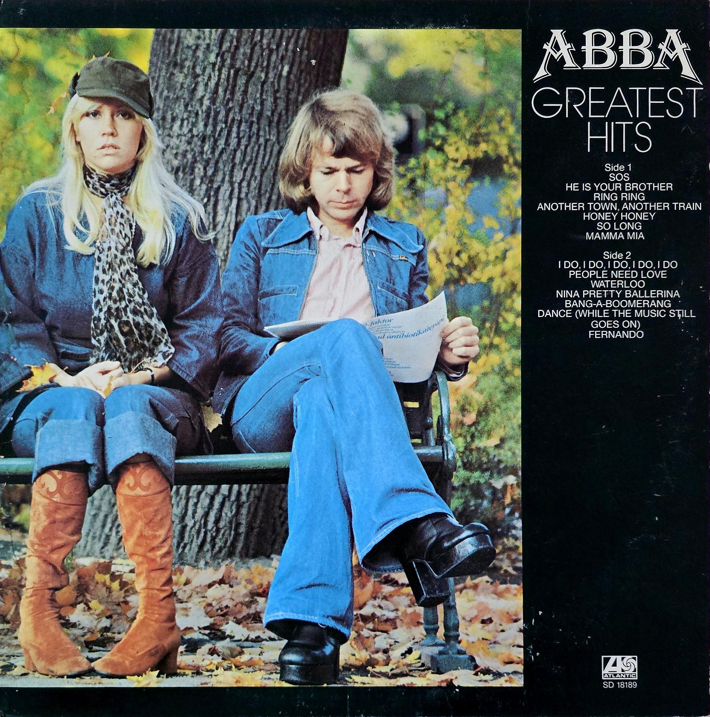ABBA : GREATEST HITS - LP RECORD ( ATLANTIC / MINT ) SD 18189