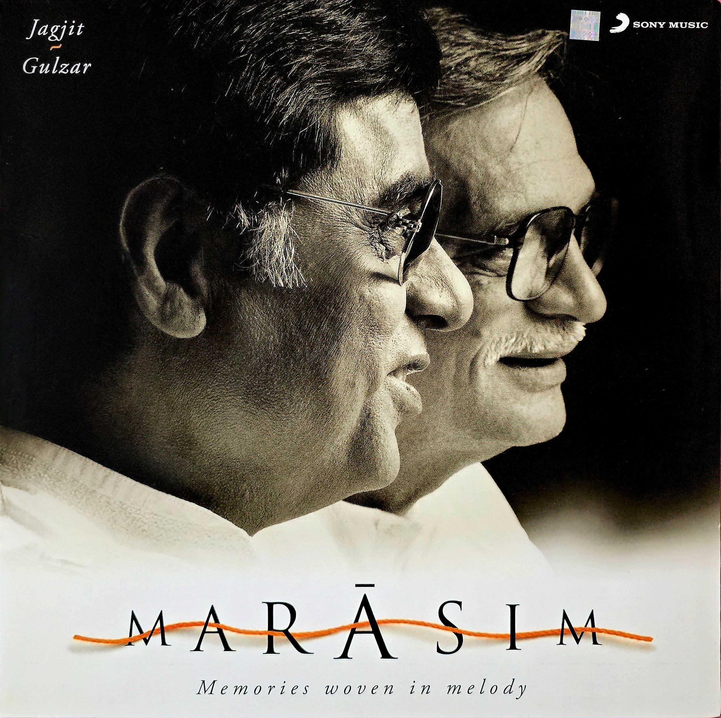MARASIM : JAGJIT & GULZAR ( Memories Woven in Melody ) - VINYL RECORD