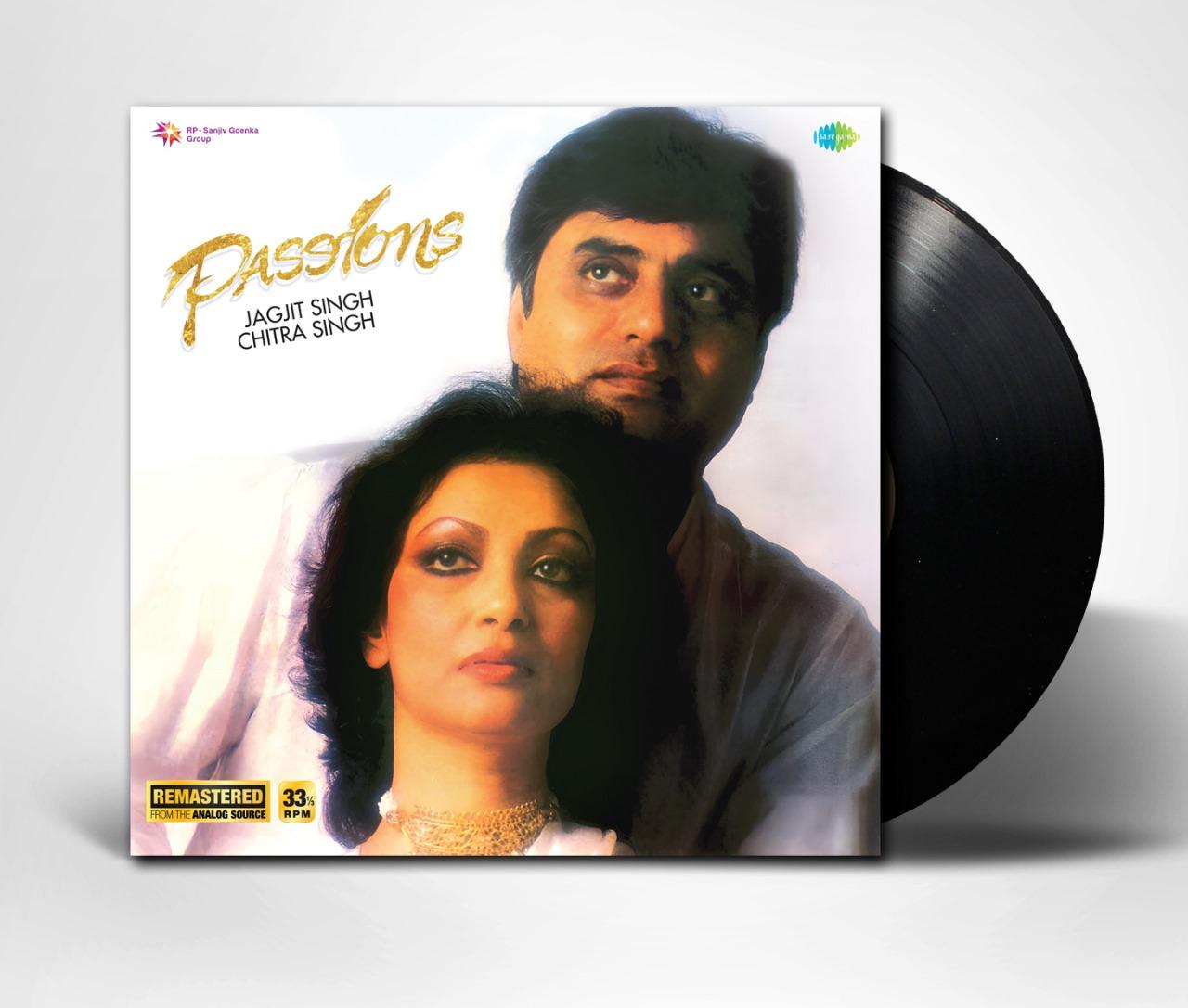 PASSIONS : JAGJIT SINGH & CHITRA SINGH - VINYL RECORD