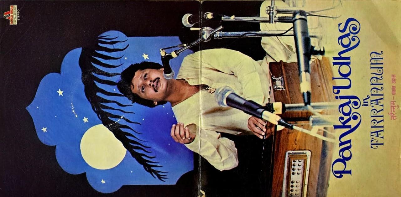 TARRANNUM : PANKAJ UDHAS ( PANKAJ UDHAS SIGNED ) - LP RECORD ( MUSIC INDIA / 95% MINT ) 2LP SET 2675 507 alt