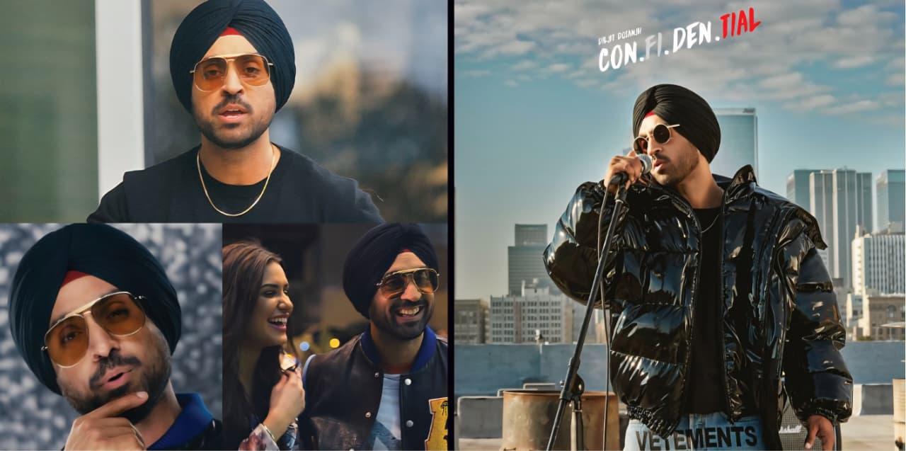 CONFIDENTIAL : DILJIT DOSANJH - VINYL RECORD ( PRE BOOK ) alt